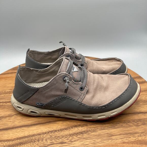 Columbia PFG Shoes Mens Size 8 Gray Bahama Vent Relaxed Boat Deck Comfort Fishng - Picture 1 of 8